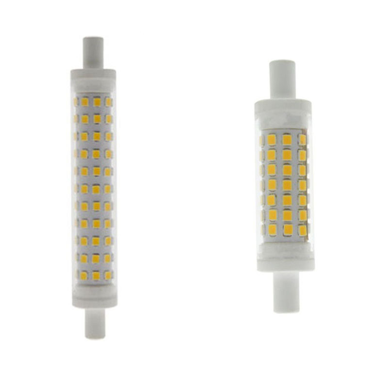 Amazon explosions dimming led r7s ceramic 10W 15 * 118mm r7s led ultra small size heat dissipation