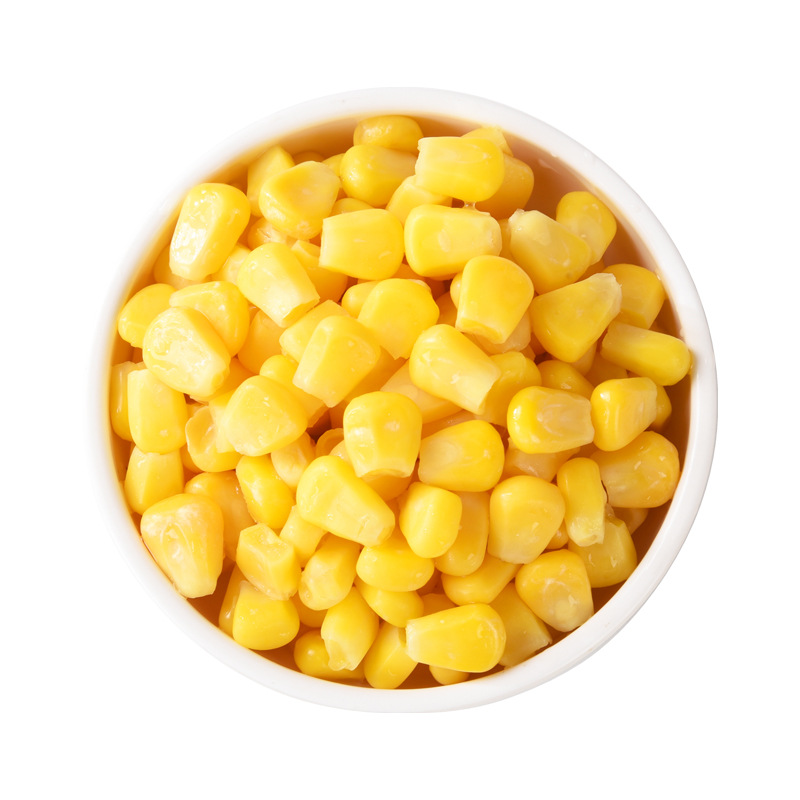 Smile pie sweet corn kernels instant vacuum-packed non-cooked corn manufacturers wholesale whole box of northeast fruit corn kernels