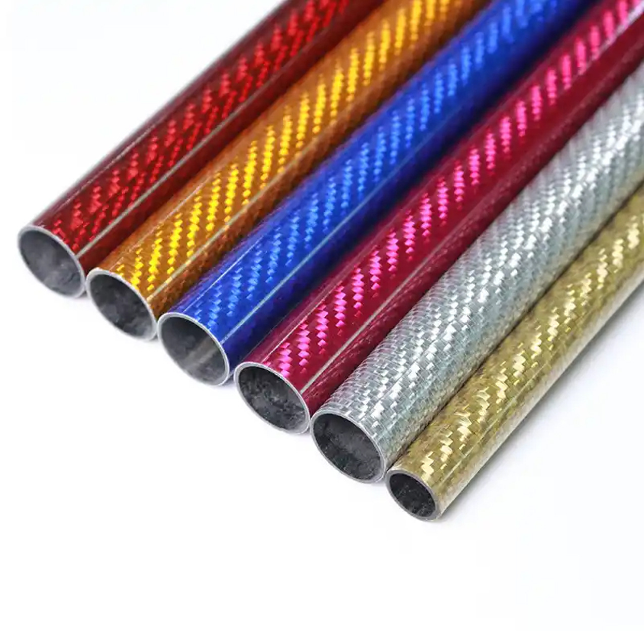 Manufacturer Supplies Carbon Fiber Roll Pipes Wholesale High Strength Anti-Fouling and Corrosion-Resistant Carbon Fiber Pipes Light Weight Support Cutting