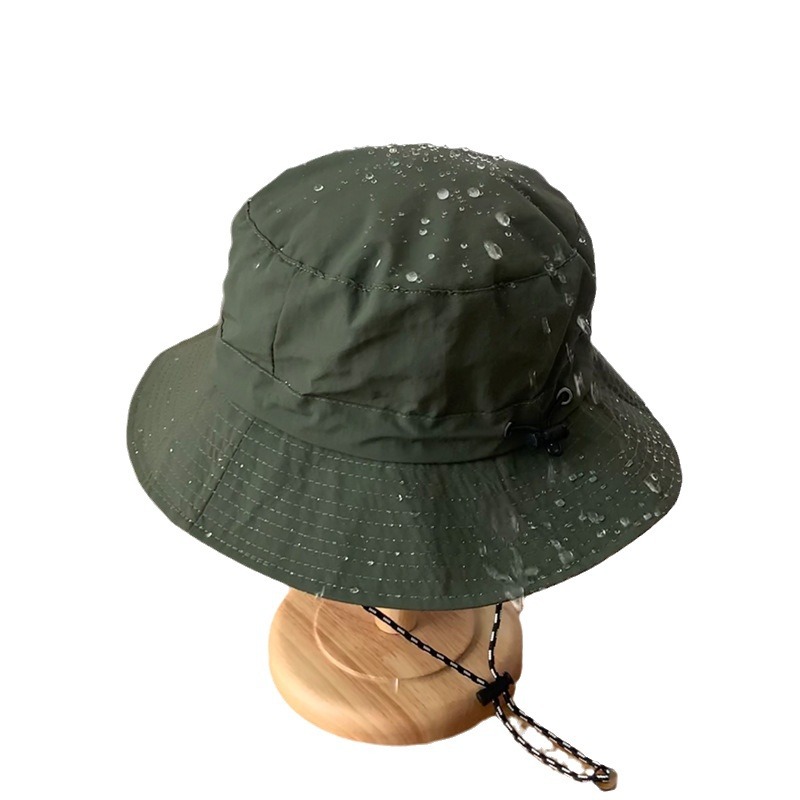 D133 Fishing Fisherman Hat Foldable Storage Bag Lightweight Quick-Drying Waterproof Outdoor Mountaineering Can Add Pictures and Words