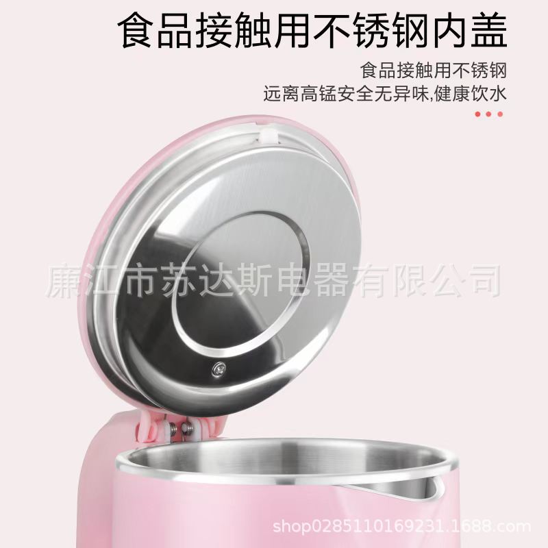 Food Grade Electric Water Kettle Stainless Steel 1.8/2.0L New Factory Direct Sales Large Capacity Cross-Border Water Kettle