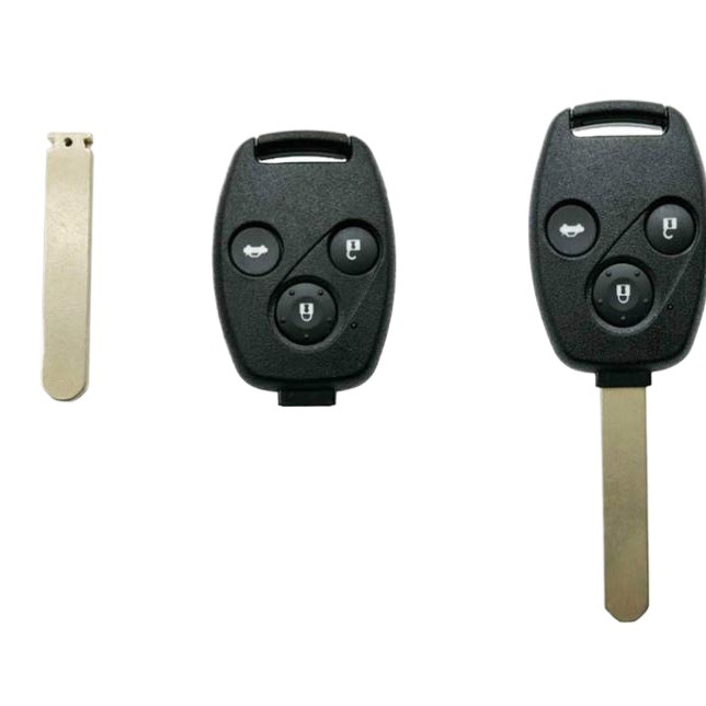 For Honda Accord Fit Civic CRV Odyssey Front Tooth Free Remote Control Shell Key Shell Replacement Shell