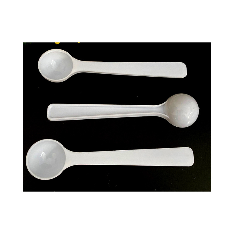1 Gram Plastic Spoon Disposable Small Plastic Spoon White Pp Plastic Measuring Spoon 1g Plastic Measuring Spoon Tableware Supply