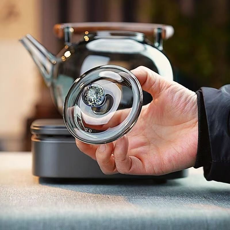 Low-Price Promotion of Heat-Resistant Household Teapot with Starry Sky Lid, Suitable for Electric Ceramic Stove, Can Be Used for Heating, Steaming, and Brewing Tea