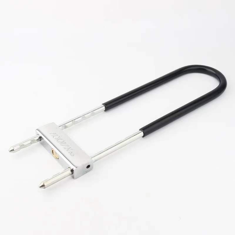 Oakman glass door lock motorcycle lock electric car lock anti-theft lock extended U-shaped lock shop lock mortise lock door lock