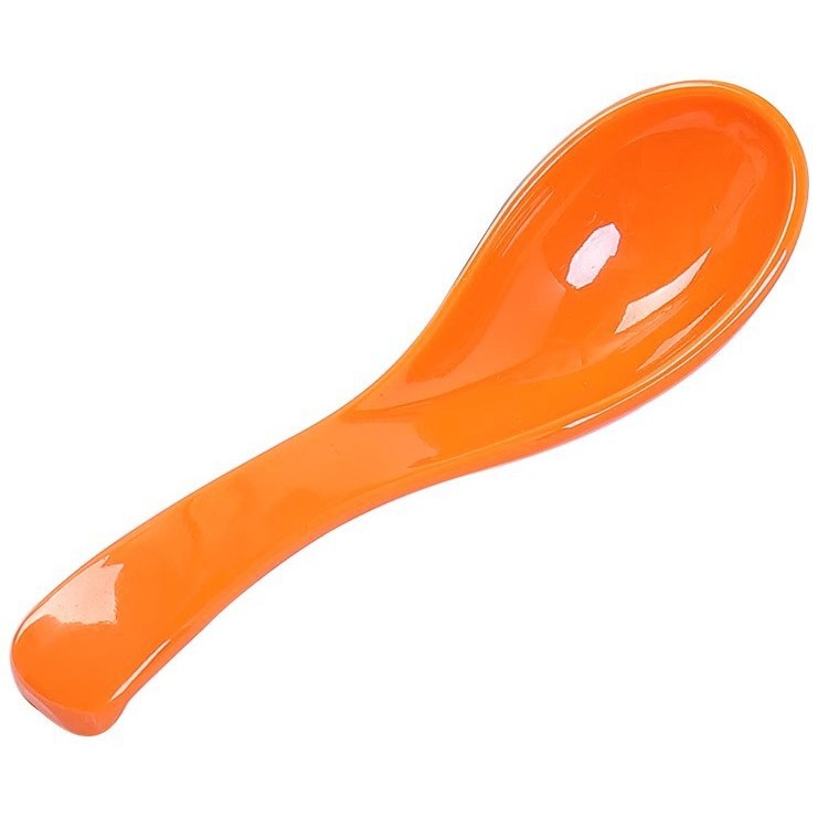 melamine tableware creative fall-resistant small spoon long handle spoon small spoon eating spoon ramen soup spoon plastic commercial