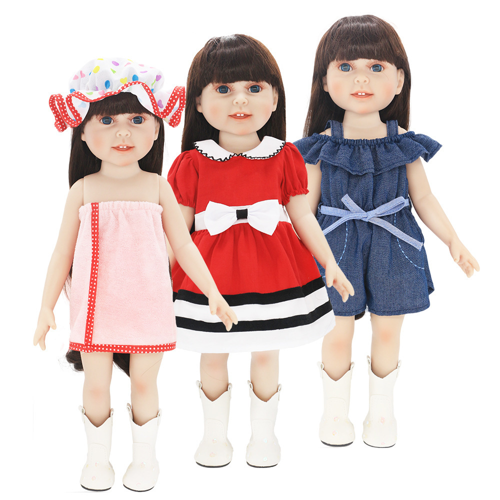 Cross-Border Direct Supply of Baby Clothes for 18inch Dolls/Bjd//Ob11/Milu/Plush Doll Clothes