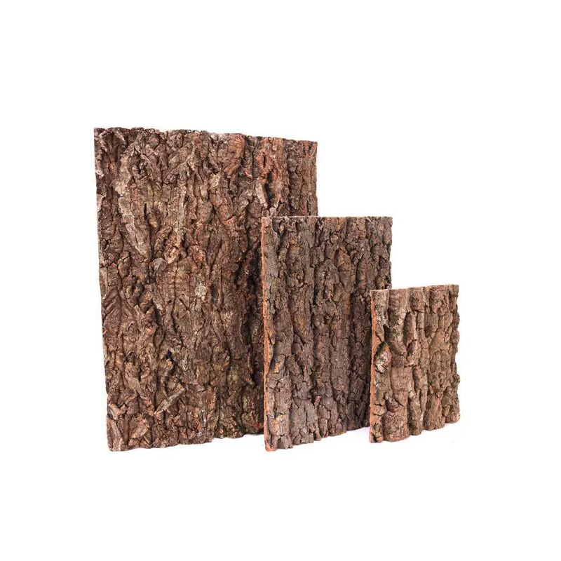 Real Bark Cork Bark Champagne Bark Climbing Pet Fish Tank Landscape Green Plant Wall Decoration Aquarium Decoration Wall Bark