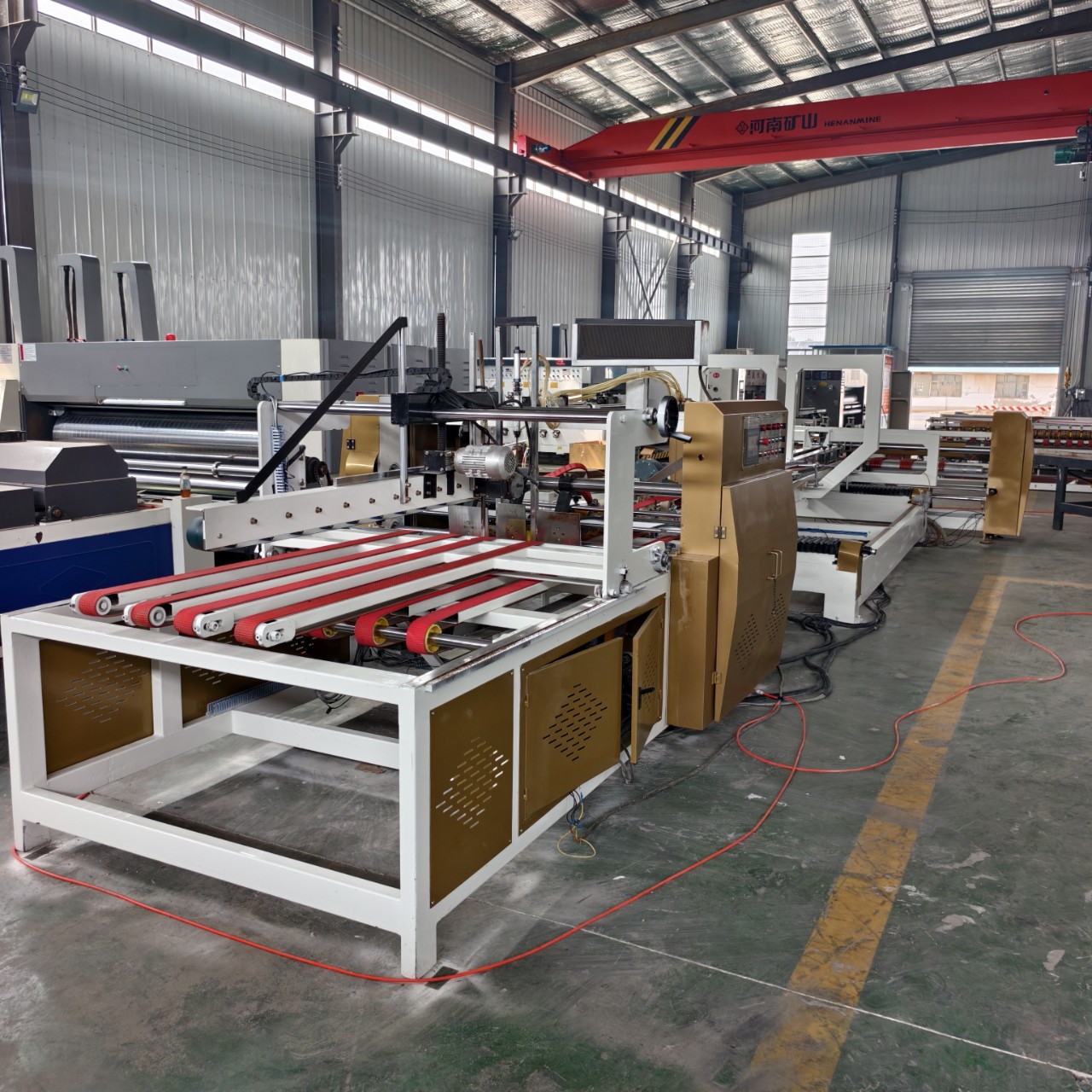 Supply of Second-Hand 2800 Fully Automatic Box Sealing Machine, Fully Automatic Box Sealing Machine, One Piece Order