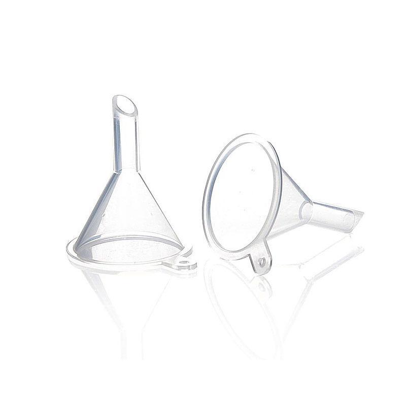 Plastic separatory funnel pp perfume separatory funnel mini toner cosmetic packaging tool manufacturers