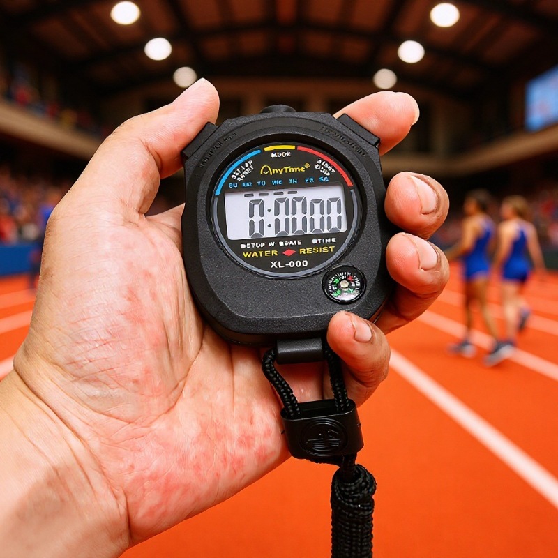 Многофункциональный секундомер 0.45кг для тренера фитнеса водонепроницаемый с компасом
