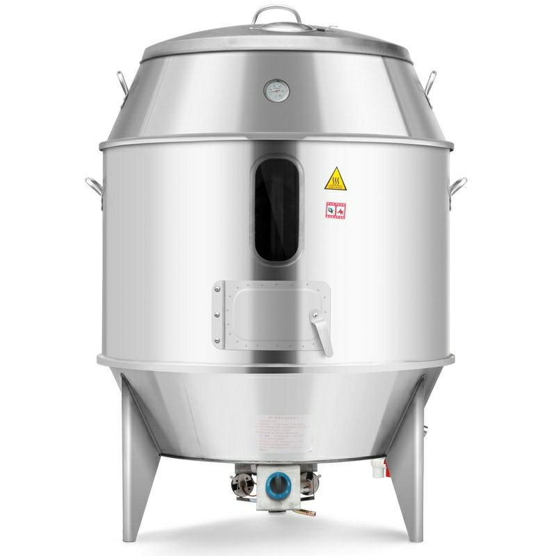 Jinheng Gas Charcoal Dual-Purpose Duck Roasting Oven Stainless Steel 90 Type with Meter Commercial Gas Roasted Duck Chicken Goose Double Layer Others