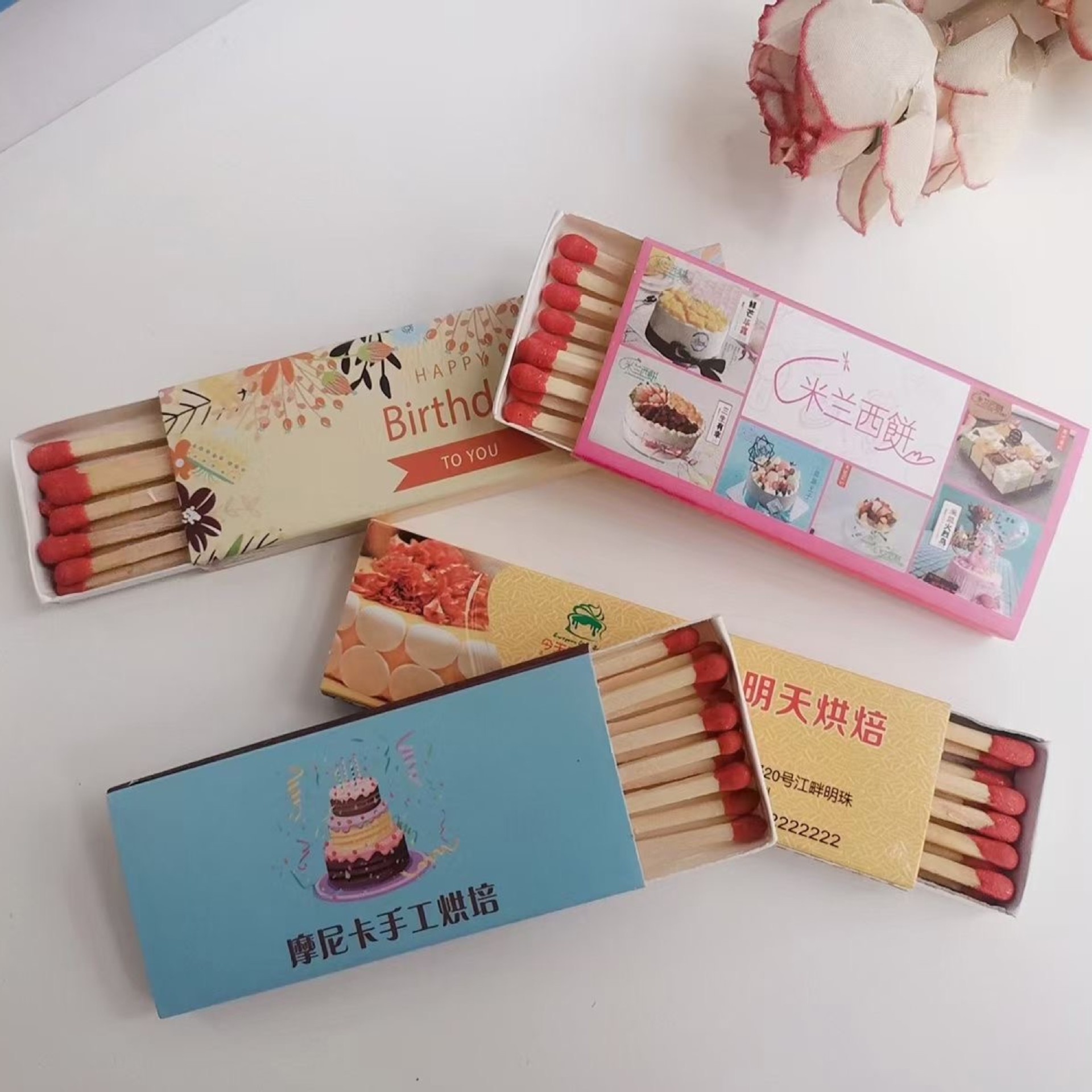 Advertising matches disposable hotel hotel creative promotional paper security matches logo manufacturers