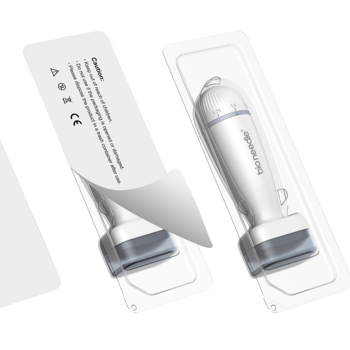 Bio Needle 120A Stamp Micro-Needle Adjustable Needle Length Roller Essence Imported H24 Beauty Instrument