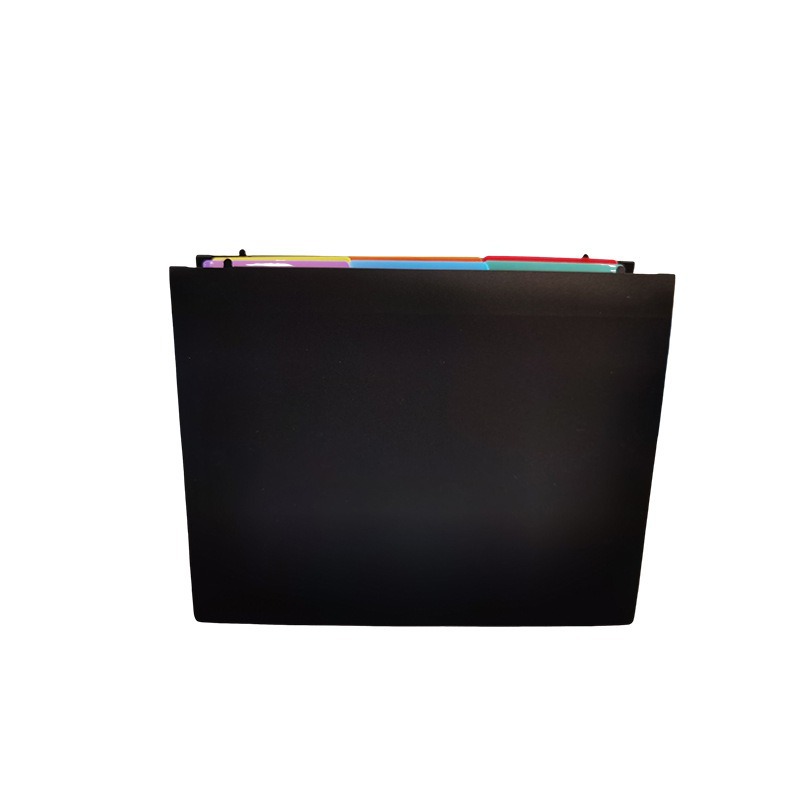 Letter Hanging Clip Folder, Large Capacity Organizer with Hook, Colorful File Folder, Quick Clip