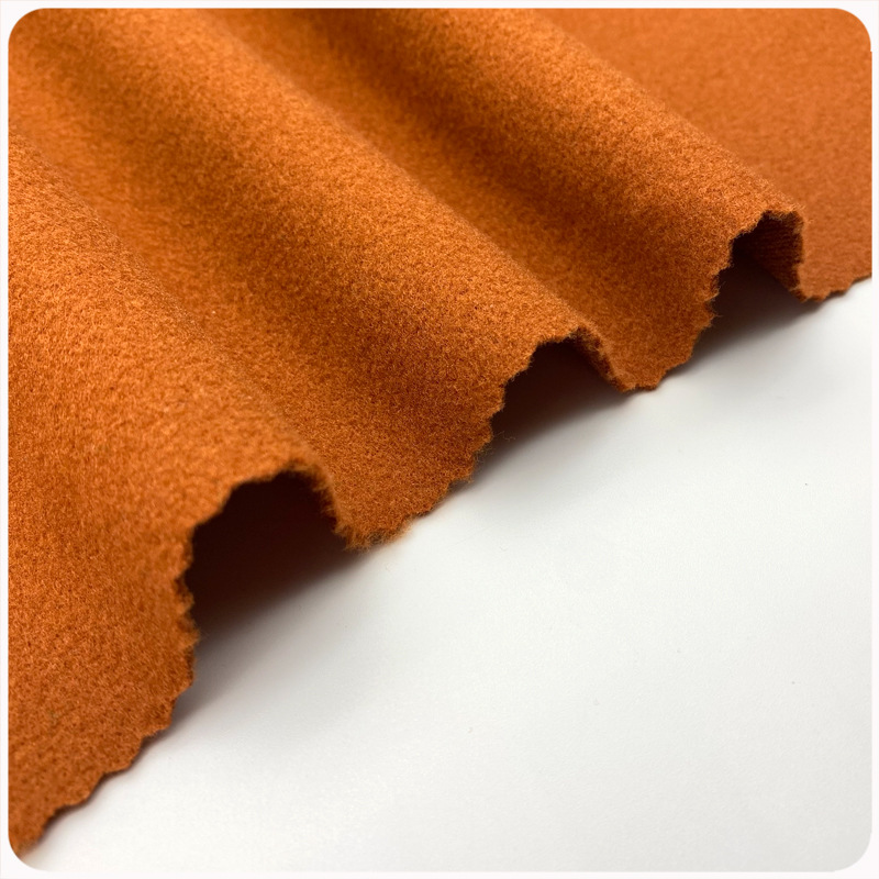 Thickened Dragon and Phoenix Woolen Fabric, Autumn and Winter Warm Pure Color Outwear Fabric, Shoes, Hats, Bags, Baseball Uniform Fabric