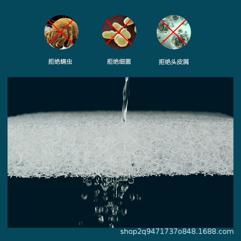 Air Fiber Mattress 3D Polymer Breathable Washable Japanese Black Technology Source Factory Silk Pe Poe Removable and Washable