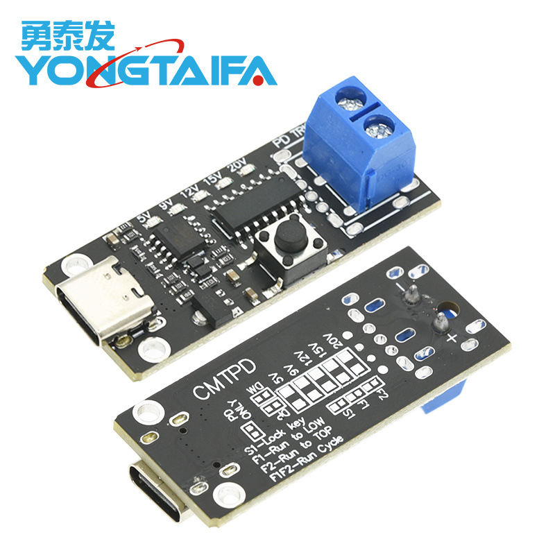 Pd Decoy Type-Cqc Fast Charge Automatic Detection Test Aging 9V12V15V20V Adjustable