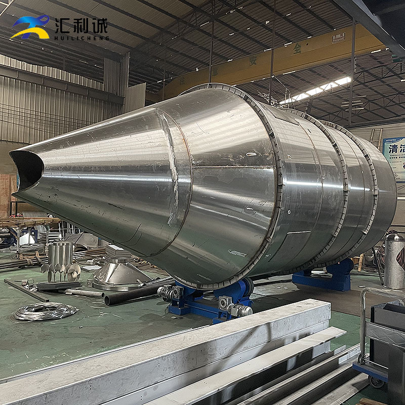 Нестандартный контейнер для хранения шлама из нержавеющей стали, интегрированное производство, конусный резервуар для хранения материалов