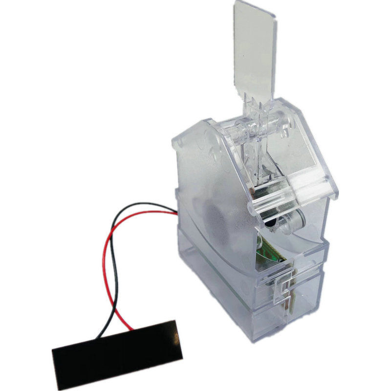 POP transparent swing device battery swing device supermarket price display card POP advertising clip explosion sticker left and right swing device