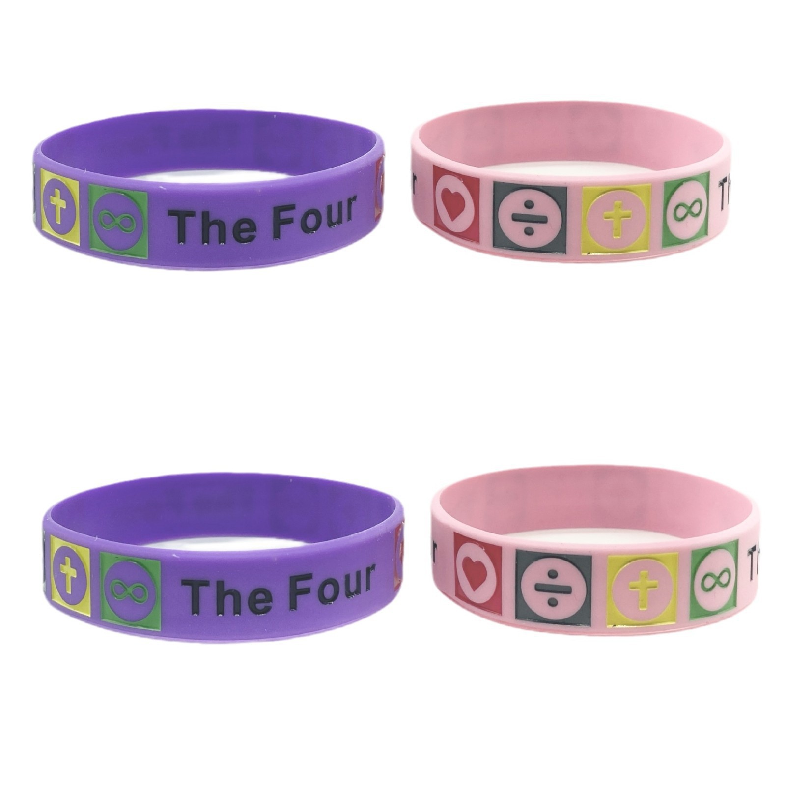 25mm Wide Fashionable Casual Silicone Bracelet Jewelry Silicone Wrist Strap Engraved/Screen Printed/Embossed