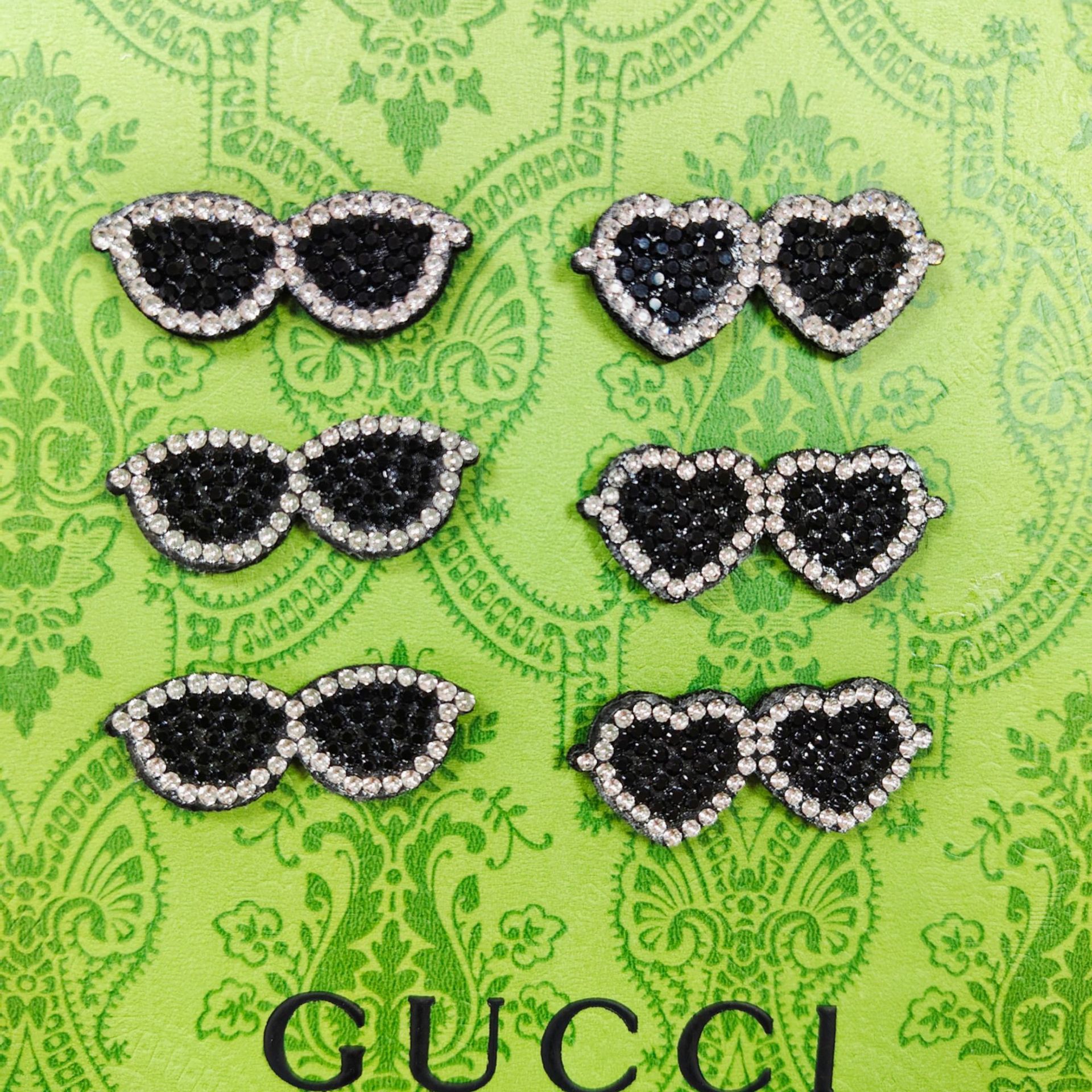 Korean style full diamond small sunglasses semi-finished decorative accessories high-end all-match peach heart oval glasses Accessories Wholesale