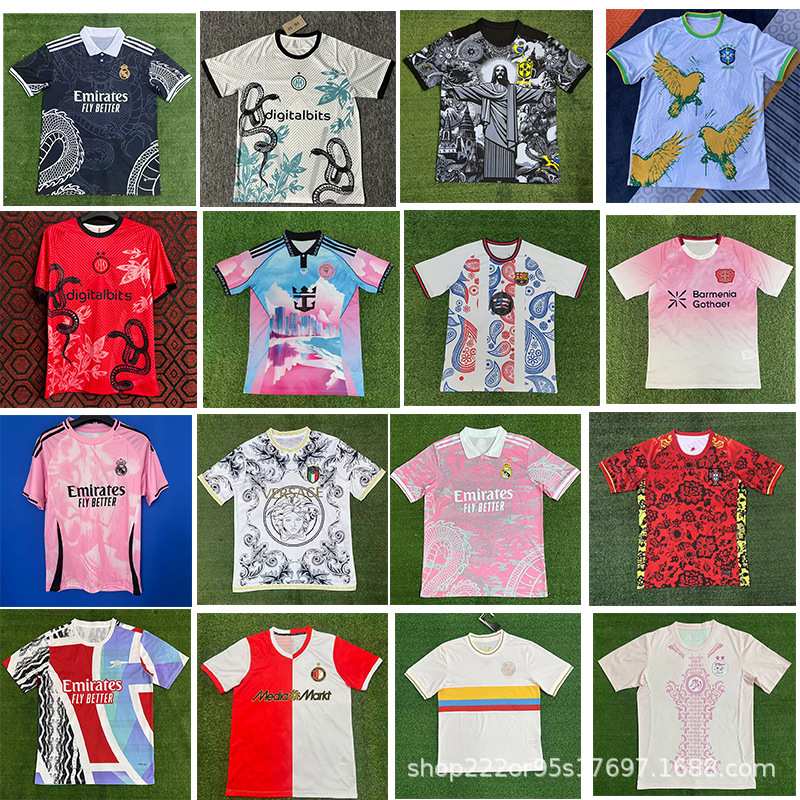 Футбольная форма Италия Барселона Реал Мадрид Черный Дракон Лацио Бразилия Кристал Пэлас