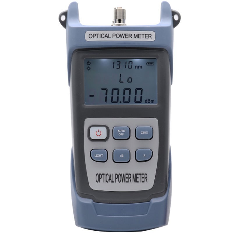 Optical Power Meter High Precision Optical Fiber Test Light Decay Tester Can Time Switch Machine Charging Optical Power Meter