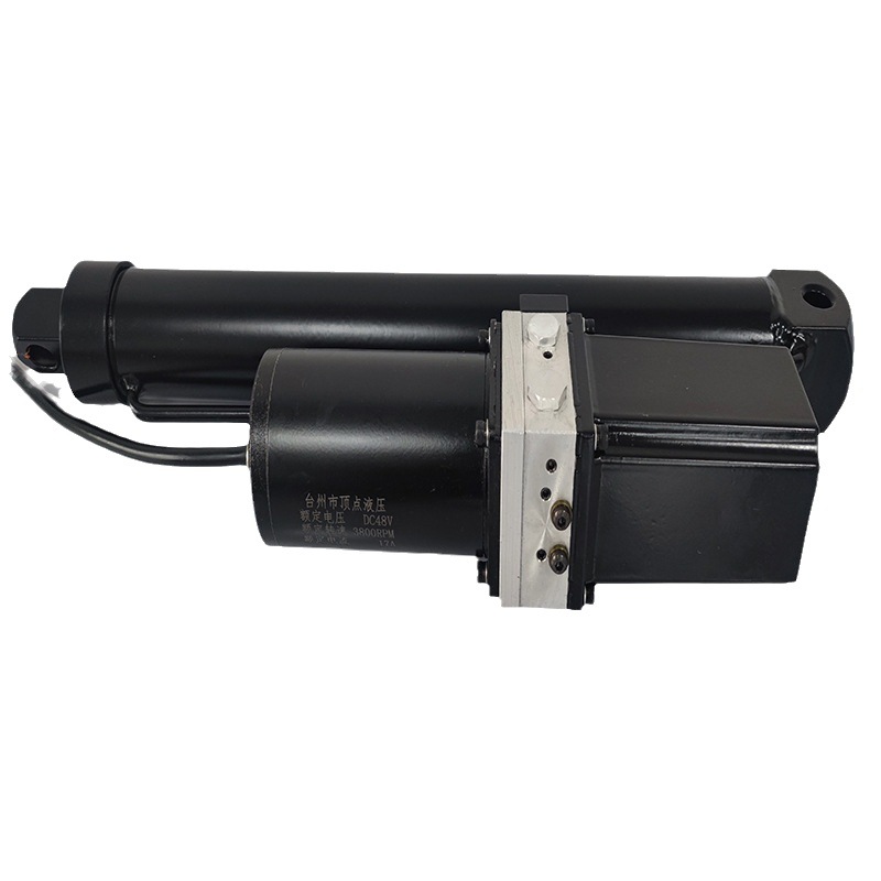 Manufacturer Customized Dc Motor 12V24V48V 60V72V Integrated Electro-Hydraulic Cylinder Hydraulic Push Rod Manufacturer