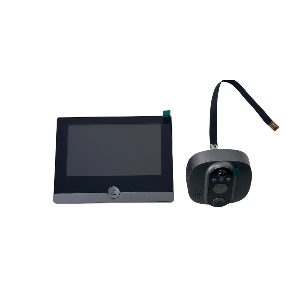 200 Million Pixel Tuya Wifi Cat Eye Smart Wireless Doorbell Mobile Phone Remote Video Intercom Photo Video