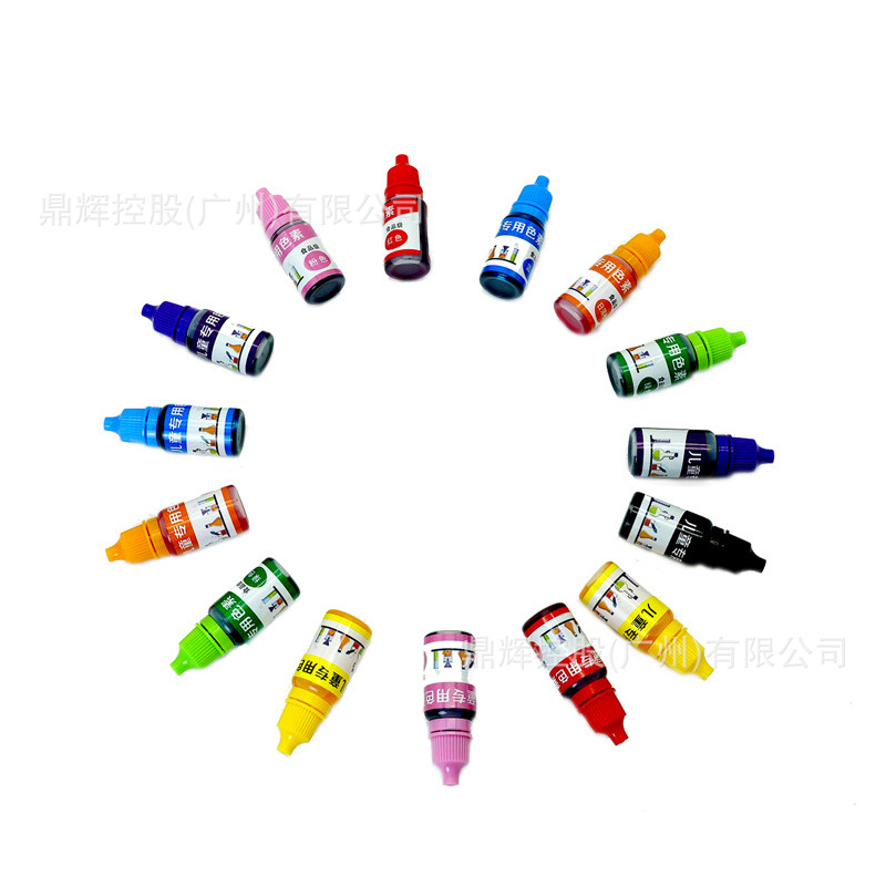 Spot 10ml Scientific Experiment Food Grade Pigment DIY Pigment Handmade Soap Pigment Crystal Mud Pigment