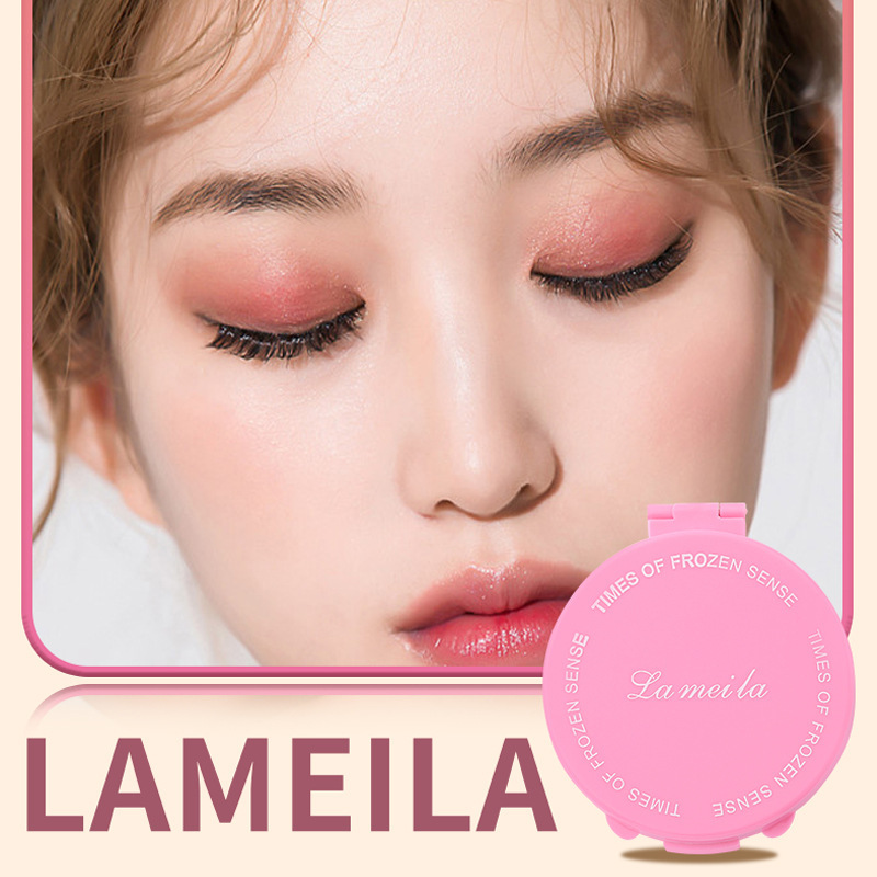 Lamela Skin Powder Natural Concealer Makeup Oil Control Powder Dry and Wet Dual-Use Foundation 5214