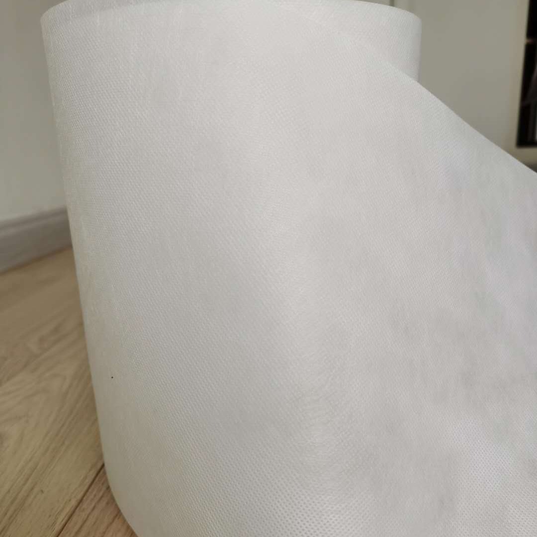 Manufacturers Custom Heat Sealing Non-Woven Polyester Hot Rolling Non-Woven Packaging Bag Composite Material White Non-Woven