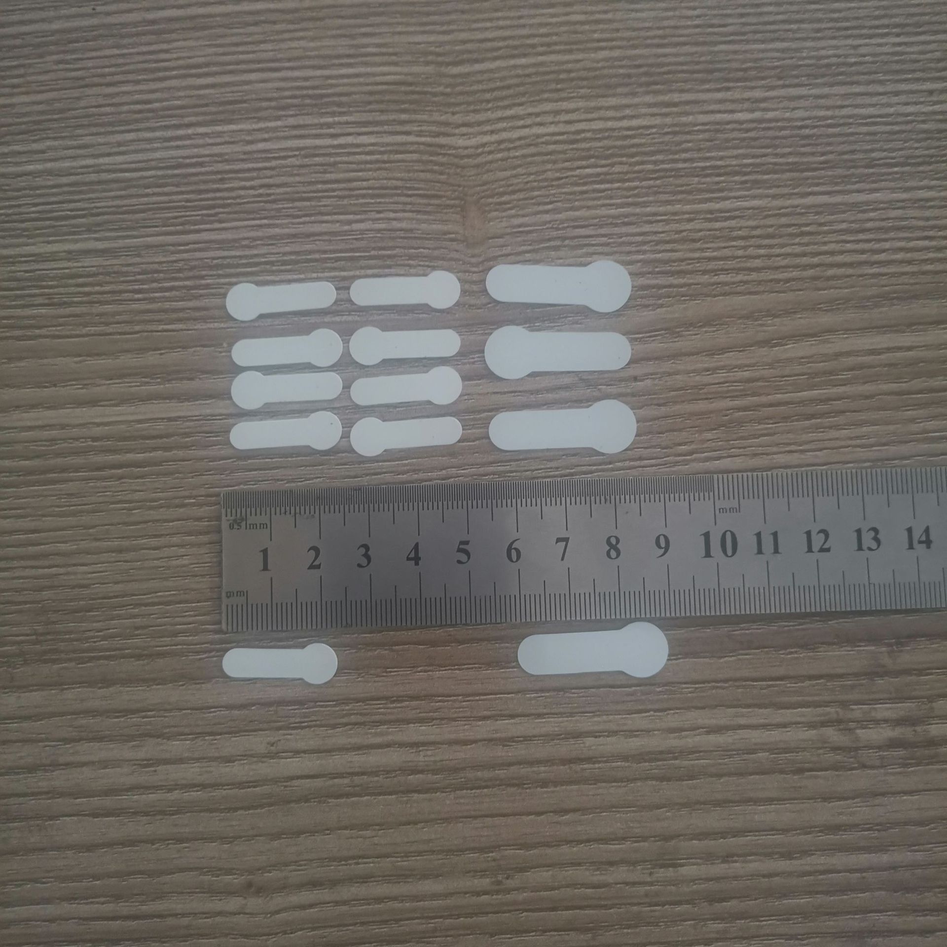 PC insulation sheet PVC PET battery insulation sheet Myra button battery insulation flame retardant White