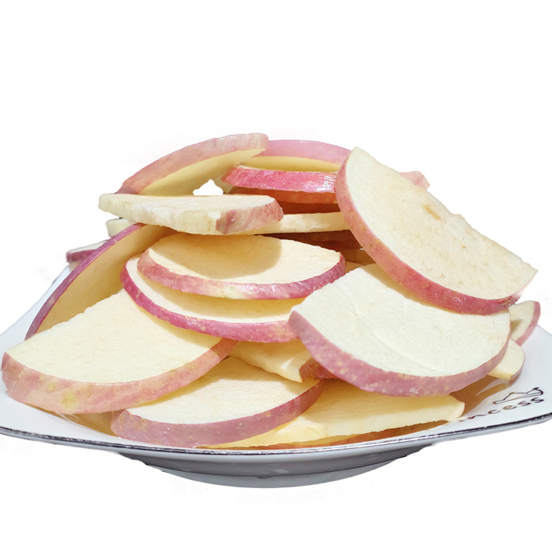 Wholesale freeze-dried apple chips without adding dehydrated dried apple casual Internet celebrity snacks original flavor without adding sugar dried fruit