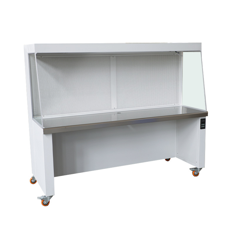 Laboratory Floor-Standing Clean Workbench Uv Lighting High-Efficiency Filtration Class 100 Double Horizontal Flow Clean Bench