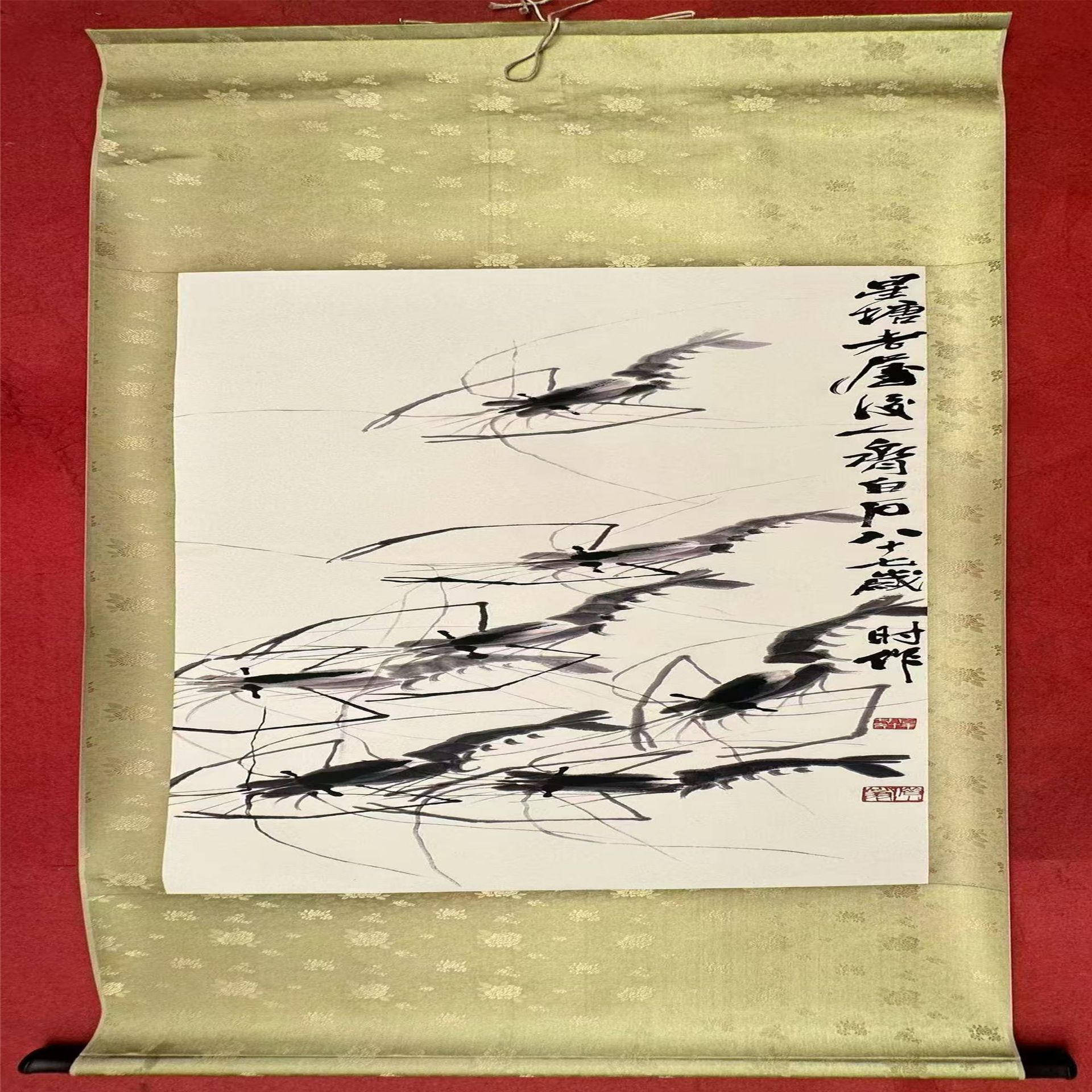 Antique middle hall painting landscape painting traditional Chinese painting all kinds of famous painting manufacturers wholesale live supply living room porch decorative painting