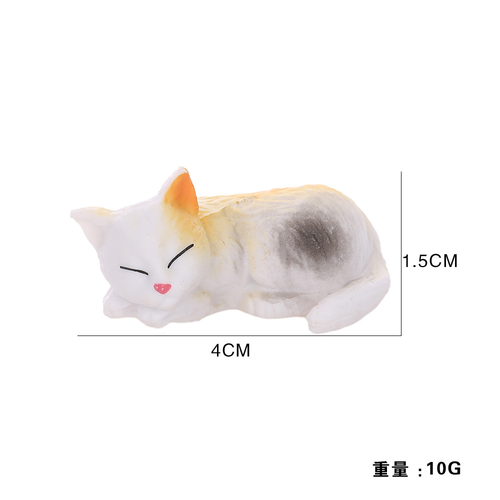 Japanese new style personalized PVC edge cat fish tank landscaping decoration micro landscape beach accessories gardening ornaments wholesale