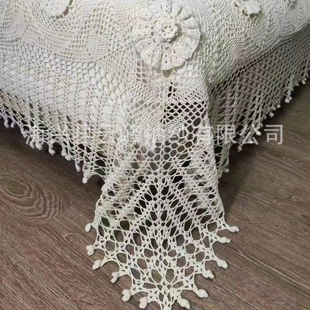 Крючковое покрывало