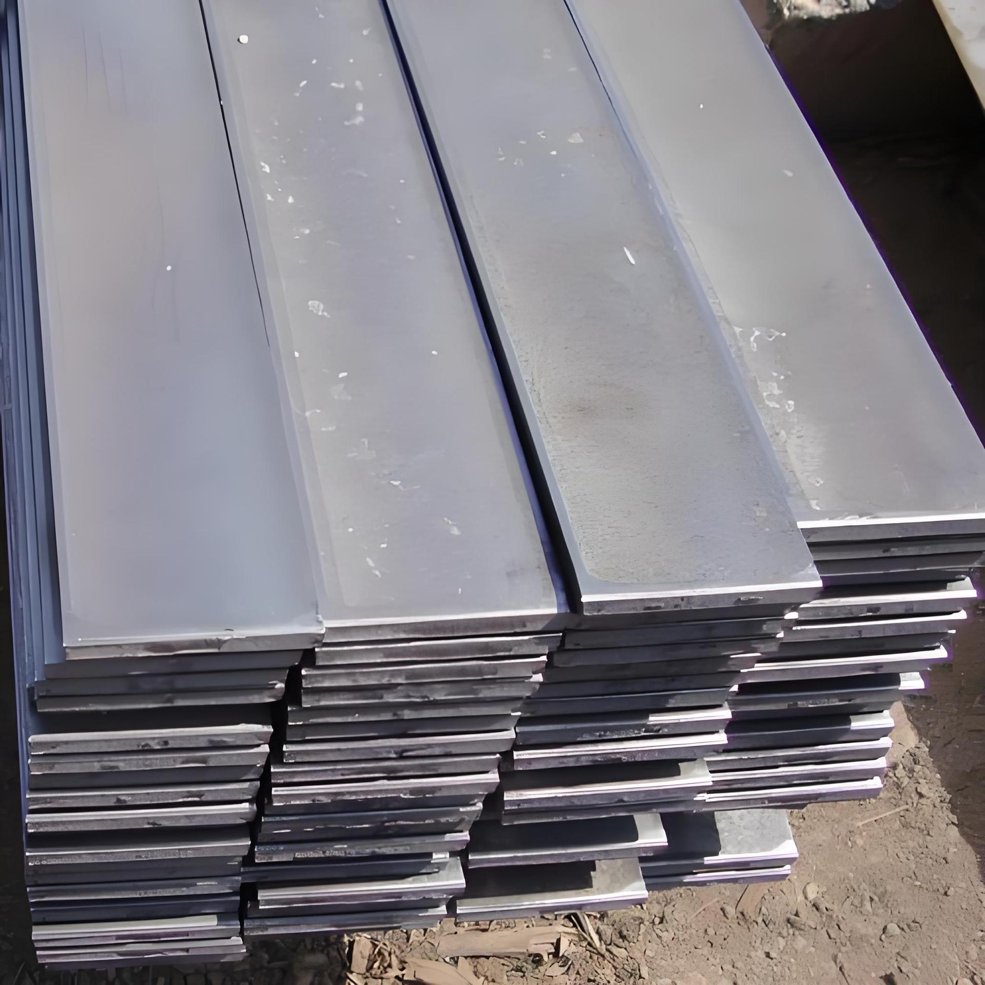 Q235B Cold-Drawn Flat Steel, Hot-Rolled Cold-Drawn Flat Iron, Iron Strips, Steel Strips, Flat Iron Sheets, Flat Steel Steel Wholesale Production