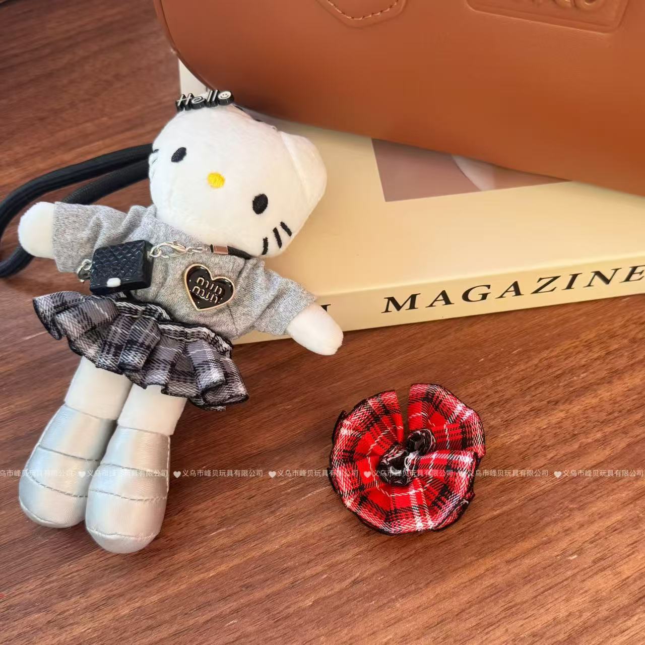 New Long-Legged Kt Plaid Princess Skirt Mini Skirt Doll DIY Accessories Toy Doll Doll Clothes