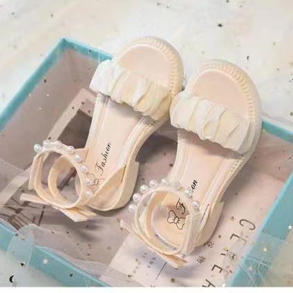 Home Children's Sandals Summer New Sweet Princess Children's Middle Children's Large Children's Sandals Soft Sole Girls' Sandals Wholesale