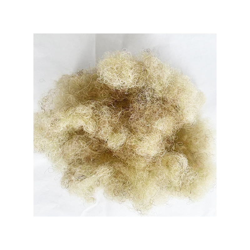 Curly Ponytail Horsehair Is Used for Cushion and Mattress Filling, with High Elasticity and Colorful Centimeter Wave Horsehair