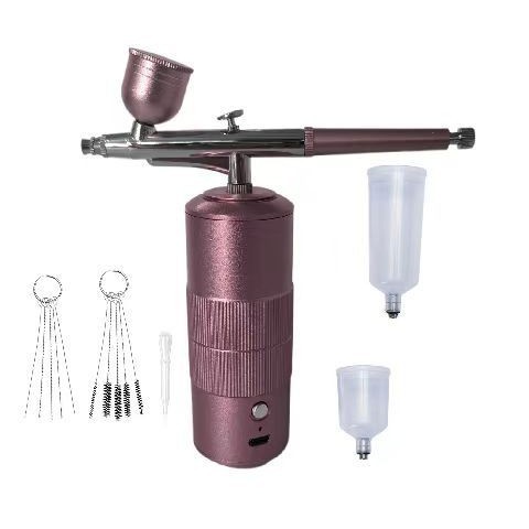 Oxygen Injection Instrument Facial High-Pressure Nano Beauty Instrument Hydrating Spray Gun Handheld Wholesale Essence Skin Rejuvenation Household Atomization Instrument