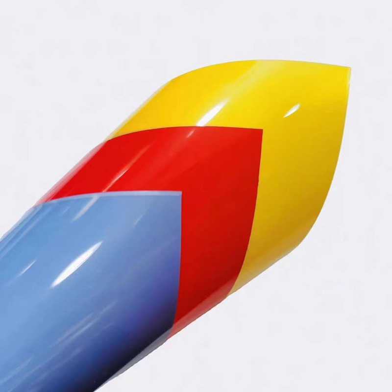 Cross-Border Automotive Tph Headlight Protective Film, Smoked Dark Black, Yellow, Red, Blue Color Change Repair Car Light Film, Headlight Film