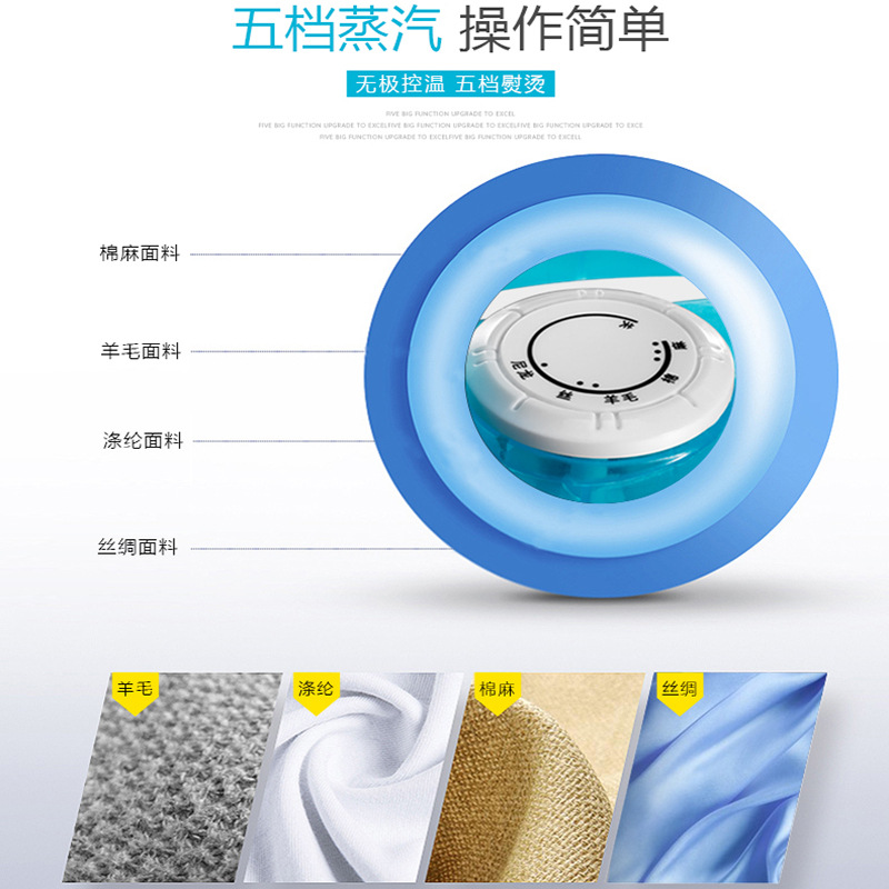 AFC Home Steam Electric Iron Handheld Mini Electric Iron Small Portable Ironing Machine