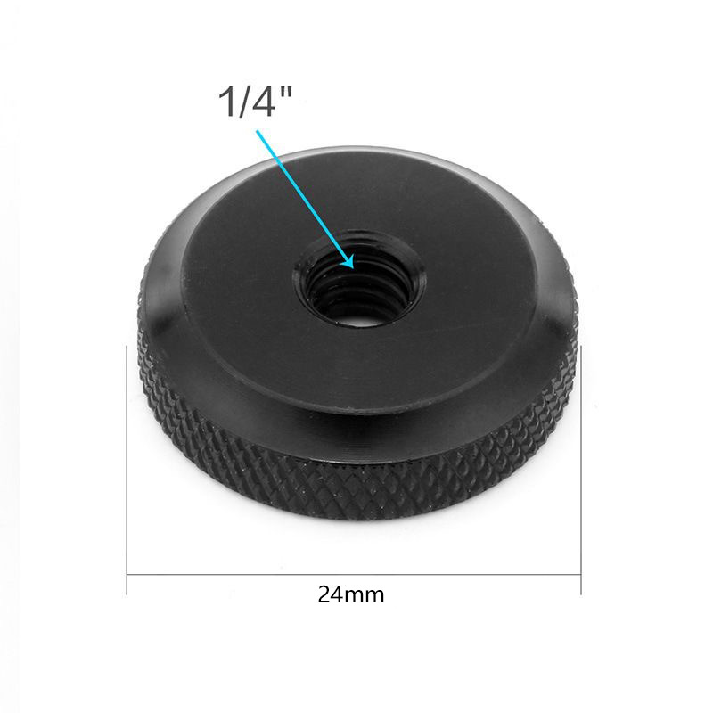 Металлический лист замены винта для подставки мобильного телефона, аксессуары, прочная алюминиевая прокладка, универсальный винт 1/4