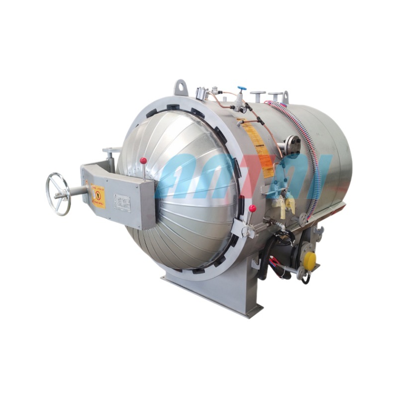 Small Electric Steam Vulcanization Tank, Quick-Opening Vulcanization Kettle, Fully Automatic Steam Vulcanization Tank, Rubber Vulcanization Cylinder