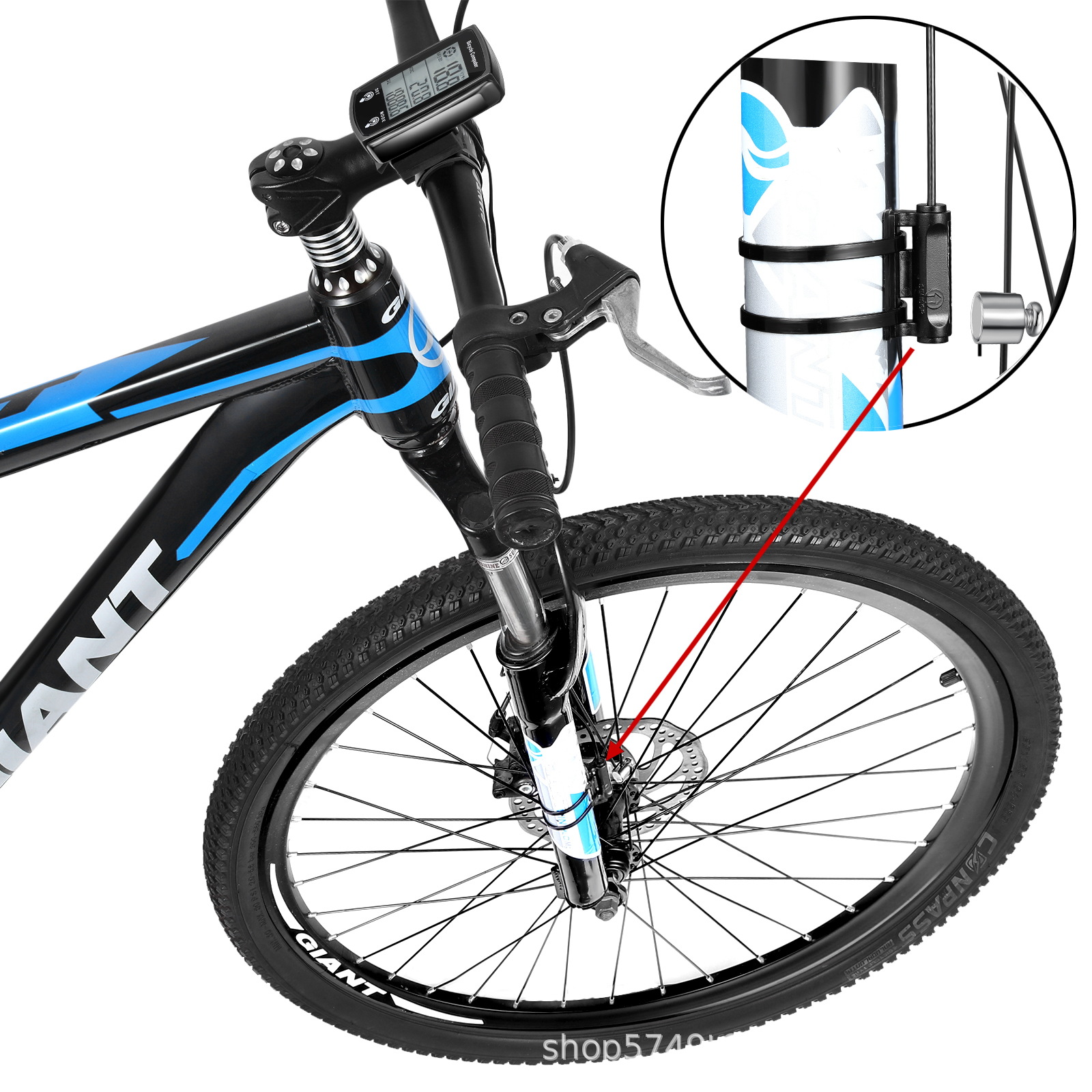 Manufacturer Wholesale Bicycle Touch Speedometer Waterproof with Calorie Temperature Mileage Computer Code Meter