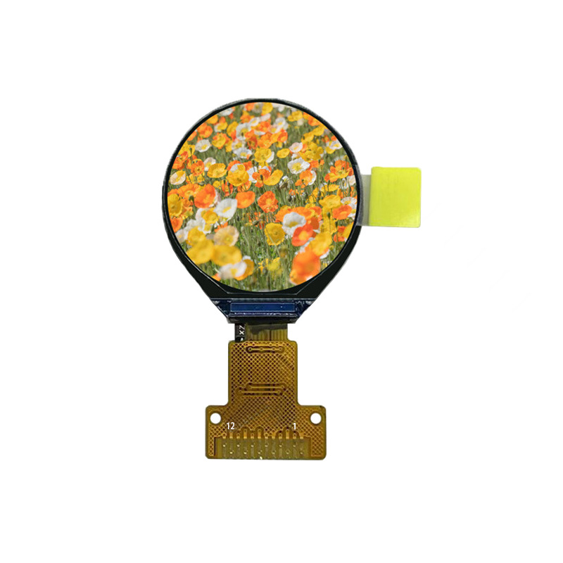 Ai Screen 0.71inch Round Tft Color 160 * 160 Display 12Pin Display Module Gc9D01